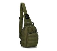 Waist Packs Versatile Sling Backpack Body Chest Bag Hiking Carry Bag Man Hiking Travel Bag ArmyGreen