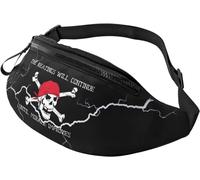 Waist Pouch Bag Beatings Will Continue Until Morale Improves Pirate, Chest Bag Elegant Waist Pack Bag Lightweight Belt Bag for Activities Gym Running