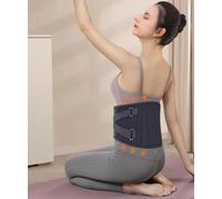 Waist Pulse Massager Belt, Electric Heating Abdominal Vibration Massage Belt, Multifunctional Physiotherapy Device for Back Lumbar Pain Relief, Home Use