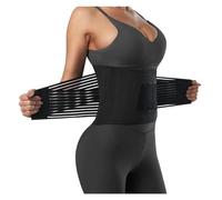 Waist rt Lower Back rt Brace Breathable Lumbar Decompression Belt Waist Back Lumbar rt (Black Large)