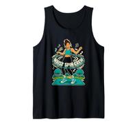 Waist Spin Crew Hoop Dance Rhythm Flow Arts Tank Top