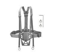 Waist Support Mount for RC PLUS, CNC Processed Aluminum Alloy, Curved Surface & Hollow-out Design, Foldable, Detachable