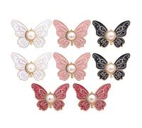 Waist Tightener - Buttons Pins for Loose Jeans Butterfly Shape - Adjustable No Sewing Clips Clothing Decor for Girlfriend Women Girls Mother Sisters
