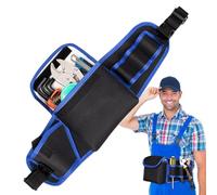 Waist Tool Belt, Heavy Duty, Device Bags, Waterproof Abdomen, Adjustable Belts, Perfect for Builders, 22.05x5.12 Inches, Ideal for Carpenters, Construction Gear