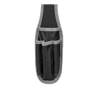 Waist Tool Case - Oxford Textile Construction, Segmented Pocket Layout, Steel Clip Closure, Compact Gear Arrangement Slots, Quick Storage of Gripper