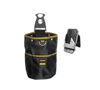 Waist Tools - Small for General Purpose, 1680D Oxford Fabric Zipper Bundle & EVA Padding | Carpenter Belt Pocket Organizer for Task