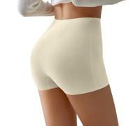 Waist Trainer Women Body Shaper Tummy Control Underwear Women's Knickers Compression Shorts Womens Shapewear Under Dress Boxers for Seamless Spandex Pants High Waisted Tights Chub Rub Beige