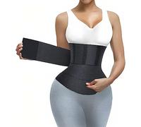 Waist Trainer Women, Waist Cincher Shapewear Tummy Control Body Shaper Waist Trimmer Postpartum Belly Wrap Back Support Belt for Weight Loss Body Slimming Sports Fitness Workout Plus Size Corset