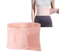 Waist Trimmer Sweat Belt Back Brace Cincher Trimmer Waist Trainer Women Body Shaper Sport Slimming Band Adjustable Belly for Fitness Sauna Effect Fat Burner Exercise Belt Back Lumbar Support Belt