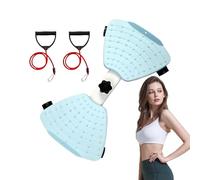 Waist Twist Board | Waist Turning Machine With Elastic Bands | Non-Slip Equipment For Teens and Adults Muscle Building at Home Gym or Dice