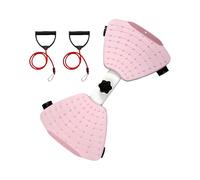 Waist Twist Board | Waist Twisting Machine with Resistant Bands - Teens Adults Non-Slip Fitness Equipment Core Shaping Use for Home, Gym, Dormitory, Travel