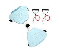 Waist Twist Board | Workout Twisting Board with Resistant Bands | Full-Body Fitness Equipment, Core Shaping Tool for Gym, Dormitory, Travel, Home