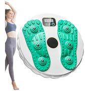 Waist Twist Disc - 28cm Fitness Rotation Table, Digital Counting Display | Massage Foot Exercise for Weight Loss Workout