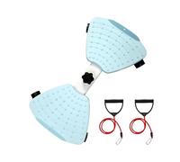 Waist Twist Machine | Workout Twisting Board with Resistant Bands - Non-Slip Core Shaping Equipment for Women Men Adults Teens Legs Arms