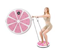 Waist Twister Board, Core Ab Workout Disc with Resistance Bands for Waist Slimming, 32cm 160KG Load-Bearing Balance Board for Home Fitness, Women & Men