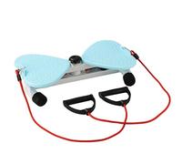 Waist Twister Machine Exercise, Twist Workout Machine, with Resistance Bands, Silent Design, Non-slip Bottom, Suitable for Core Muscle Training(Blue)