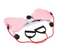 Waist Twisting Disc, Ab Twister Board for Exercise Waist Twisting Disc, Fitness Slim Twirl Plate Exercise Gear Weight Loss Foot Massage PlatePink,12x53x33cm