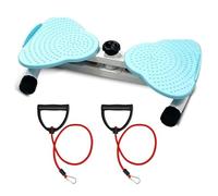 Waist Twisting Disc, Exercise Equipment for Home use, Waist Twister Exercise Machine, Waist Sculptor Disc Twister, Waist Twisting Fitness Equiment Standing for WomenBlue,12x53x33cm