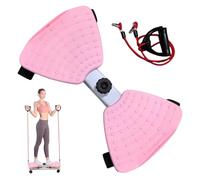 Waist Twisting Machine, 264lbs Capacity Non-slip Twist Board with Resistance Band, Waist Twisting Fitness Tool for Exercise Body Shaping Foot Massage, Strength Training Equipment.