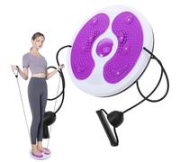 Waist Twisting Machine for Home Fitness with Handles and Purple