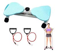 Waist Twisting Machine for Home, Use Twister Exercise for Waist, Ab Twister Board for Muscle Toning and Lower Easy To Use Exercise Disc for All AgesBlue,12x53x33cm
