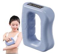 Waist Vibration Massager - Electric Muscle Relaxation Device with Adjustable Ring and Belt, Five Intensity Levels for Cervical Spine Leg Head Back | Rechargeable Portable Massage Equipment