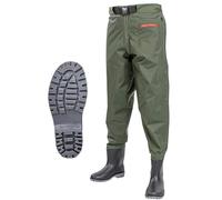 Waist Wading Pants, Hip Waders, Waterproof Outdoor Fishing Hunting Waist Waders with Boots, Wading Shoes for Men and Women,for Fly Fishing,Duck Hunting,Kayaking,C-46