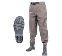 Waist Wading Pants, Hip Waders, Waterproof Outdoor Fishing Hunting Waist Waders with Boots, Wading Shoes for Men and Women,for Fly Fishing,Duck Hunting,Kayaking,B-47