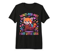 Wait for Me I Got Little Legs Cute Red Panda Kids Premium T-Shirt