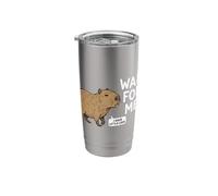 Wait for Me - I Have Little Legs Cute Capybara Meme Stainless Steel Insulated Tumbler