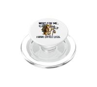 Wait For Me I Have Little Legs Funny Corgi Dog Short People PopSockets PopGrip for MagSafe