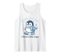 Wait for Me I Have Little Legs Funny Kawaii Penguin Meme Tank Top