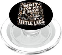 Wait For Me I Have Little Legs Funny Kitten Cat PopSockets PopGrip for MagSafe