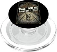 Wait For Me I Have Little Legs Funny Kitten Cat PopSockets PopGrip for MagSafe