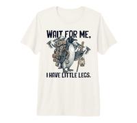 Wait for Me I Have Little Legs Funny Penguin Short People Premium T-Shirt