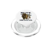Wait For Me I Have Little Legs Funny Turtle Short People PopSockets PopGrip for MagSafe