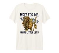 Wait for Me I Have Little Legs Funny Turtle Short People Premium T-Shirt