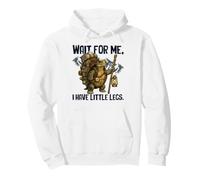 Wait For Me I Have Little Legs Funny Turtle Short People Pullover Hoodie