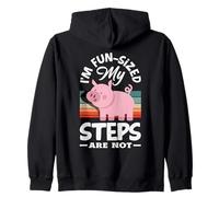 Wait For Me I Have Little Legs Running Humor Zip Hoodie
