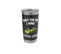 Wait for Me I Have Little Legs Turtle Stainless Steel Insulated Tumbler
