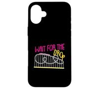 Wait For The Drop Roller Coaster Design for Women And Girls Case for iPhone 16 Plus
