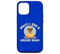 Wait I See a Cruise Duck Vacation Ocean Travel Hunt Hide Fun Case for iPhone 12/12 Pro