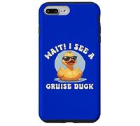 Wait I See a Cruise Duck Vacation Ocean Travel Hunt Hide Fun Case for iPhone 7 Plus/8 Plus