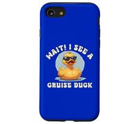 Wait I See a Cruise Duck Vacation Ocean Travel Hunt Hide Fun Case for iPhone SE (2020) / 7/8
