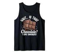 Wait... is that Chocolate? Cocoa Chocoholic Tank Top