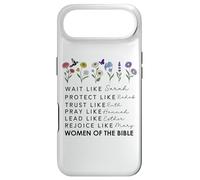 Wait Like Sarah Protect Like Rahab Women of the Bible Quote Case for iPhone Air