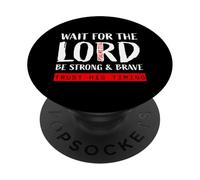 Wait On The Lord Psalms 27:14 PopSockets Adhesive PopGrip