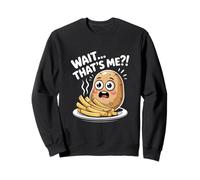 Wait Thats Me Funny Potato French Fries Kawaii Sweatshirt