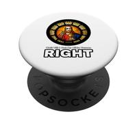 Wait Till I Get My Bible Verses Right Jesus Christ Funny Art PopSockets Adhesive PopGrip