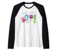 Wait What Stop It I Agree Punctuation English Teacher Raglan Baseball Tee